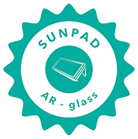 Sunpad solar water heaters with AR Glass
